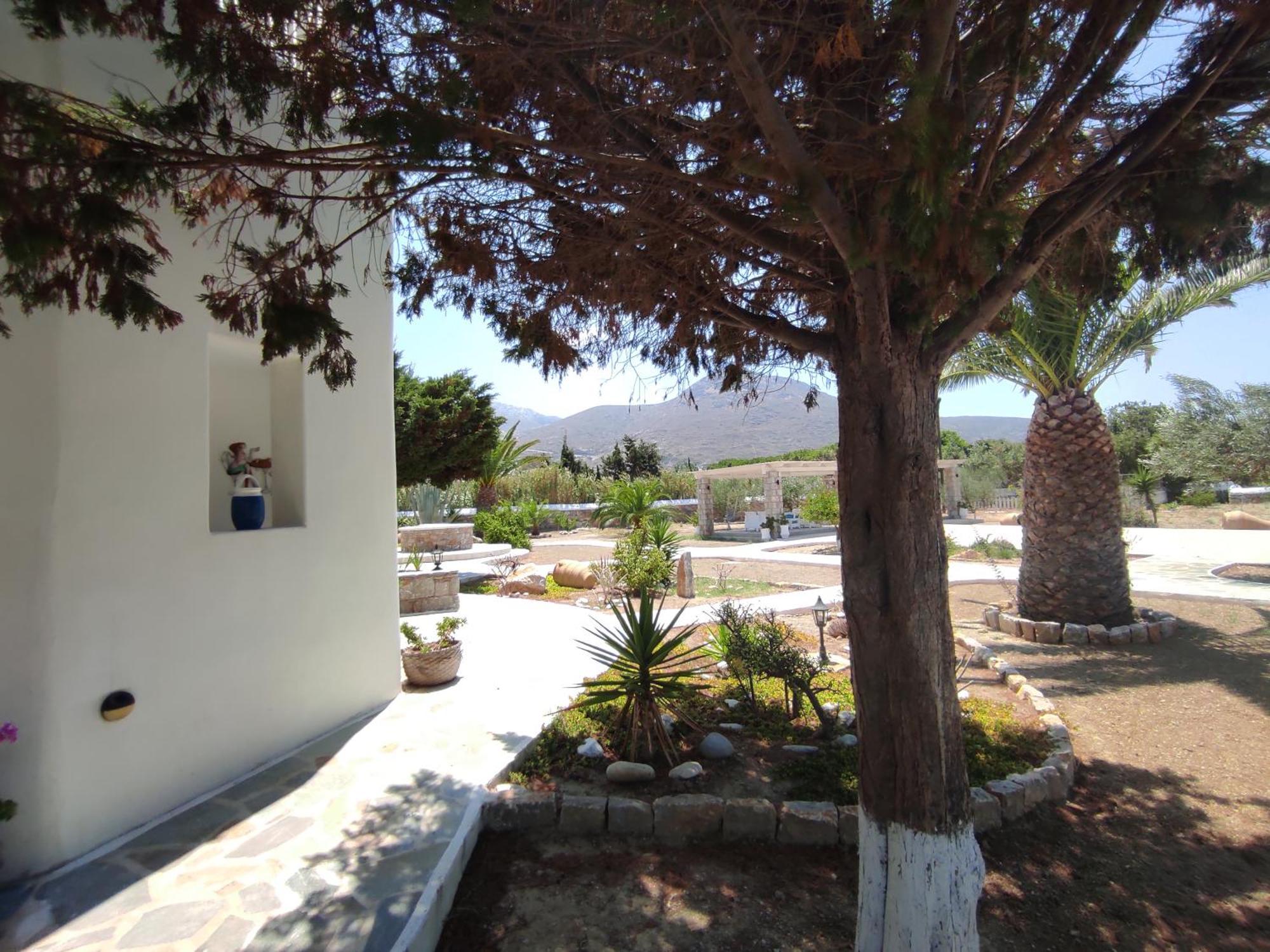 Villa Le Grand Bleu Katapola Bagian luar foto