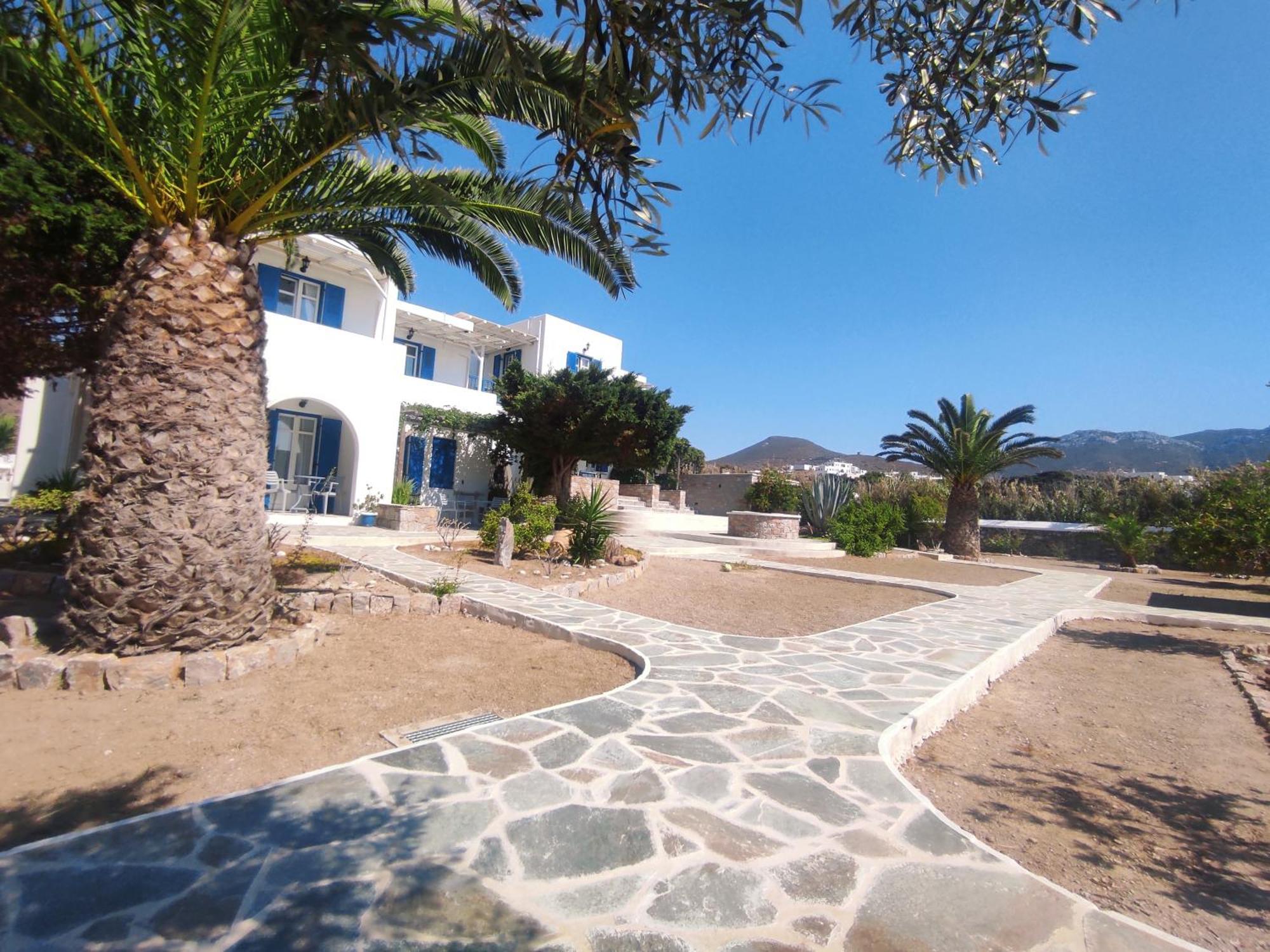 Villa Le Grand Bleu Katapola Bagian luar foto